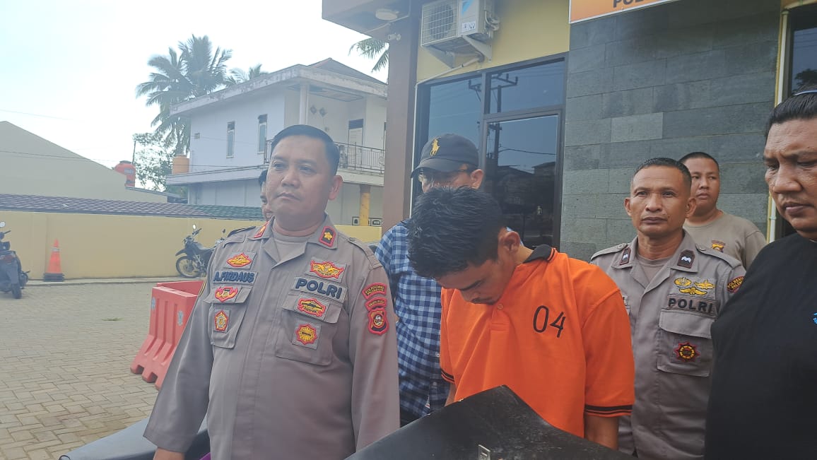 Buruh Bangunan Asal Tengerang Bobol Toko Es Krim Mixue di Palembang, Bawa Kabur Uang Rp18 Juta  