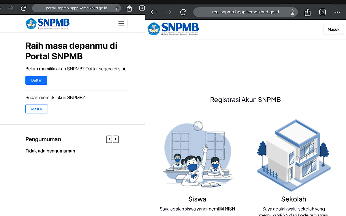 Siswa di Palembang Panik Bikin Akun SNPMB Buat Ikut SNBP-SNBT, Mulai Data Ditolak Hingga Akun Belum Permanen  