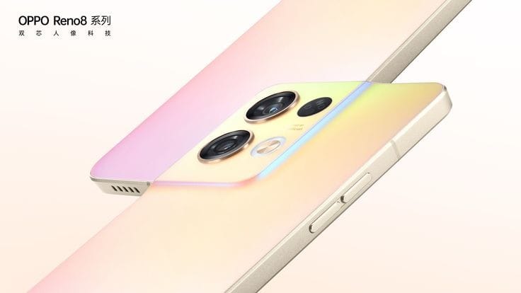 Oppo Reno8 5G, Hadir dengan Desain Unibodi yang Stylish, Kompak dan Ramping dengan Varian Warna Shimmer