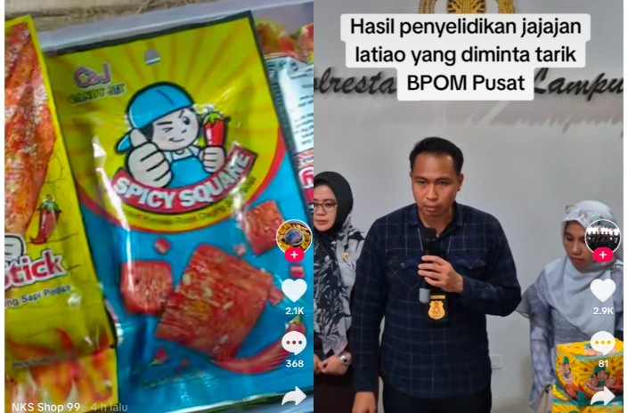 Waspada, Jajanan Latiao Mengandung Bakteri Berbahaya, Penyebab Belasan Siswa SD di Lampung Keracunan