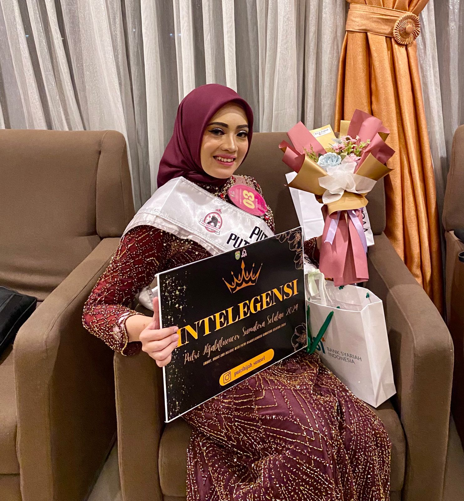 Dinobatkan Jadi Intelegensi Putri Hijabfluencer Sumsel 2024, Universitas Bina Darma Kembali Ukir Prestasi
