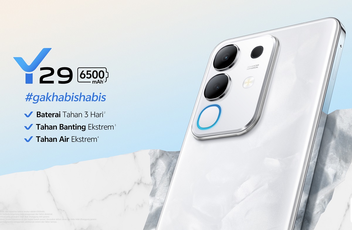 HP Vivo Y29 Tawarkan Desain Elegan, Spesifikasi Solid dan Ketahanan, Cek Harganya!