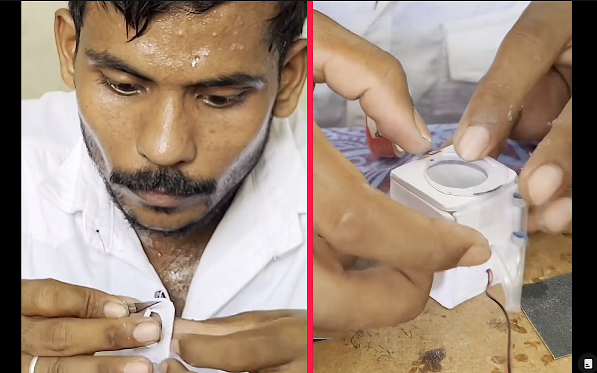 Pria Ini Pecahkan Rekor Guinness Membuat Mesin Cuci Terkecil di Dunia, Netizen Ada Saja yang Meremehkan 
