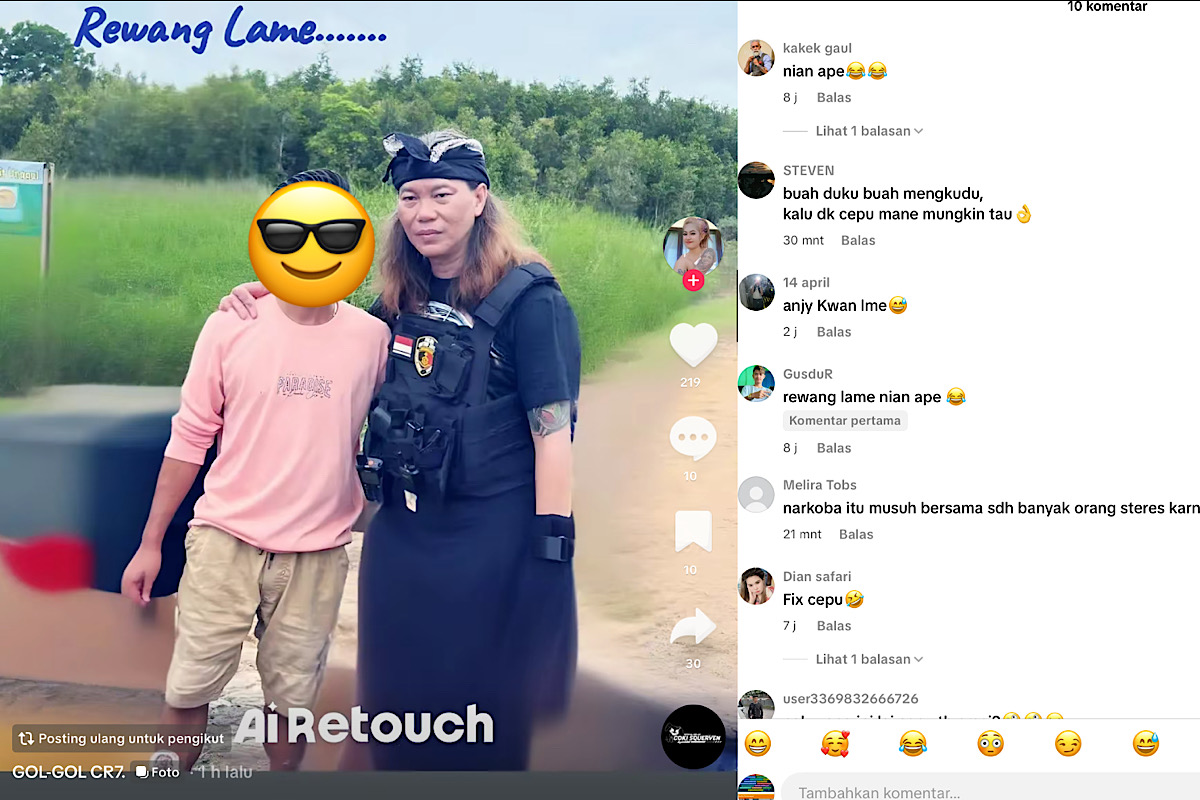 Ngeri, Warga Foto Bareng Jeklyn Chopper di Tulung Selapan Malah Dituding Sebagai Cepu