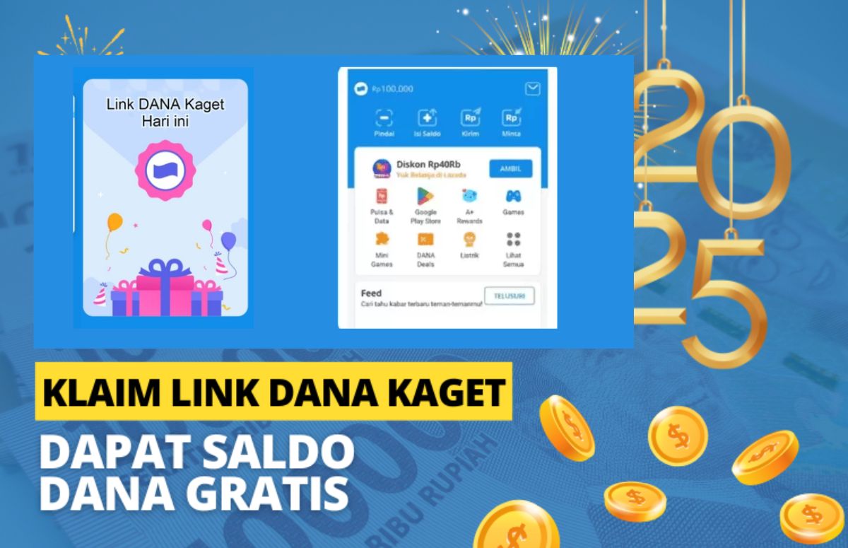 BURUAN Ini Link DANA Gacor Hari Ini dengan Saldo Gratis Rp126.000: Link Klaim Tersedia Hanya Disini! 