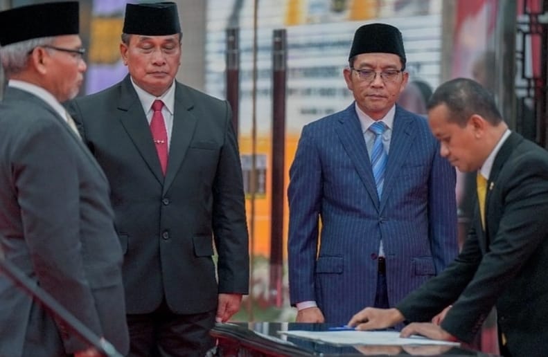 Djoko Siswanto Dilantik Sebagai Ketua SKK Migas, Ini Pesan Menteri Bahlil 