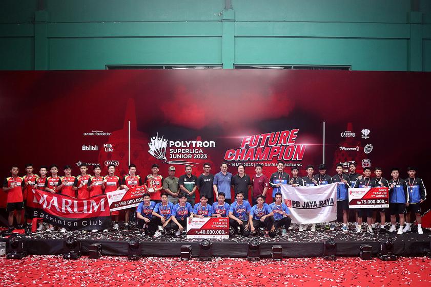 PB Djarum Juara Umum Polytron Superliga Junior 2023