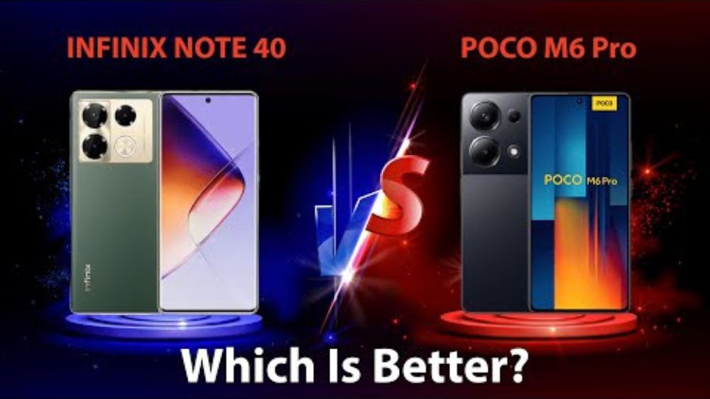 Adu Desain dan Performa Antara POCO M6 vs Infinix Hot 40 Pro, Mending Pilih Mana?