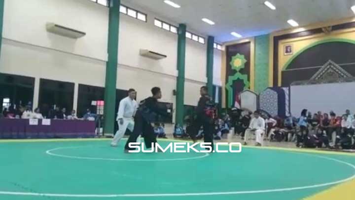 Pesilat Muba Raih Dua Emas Perdana Popda XVI Sumsel