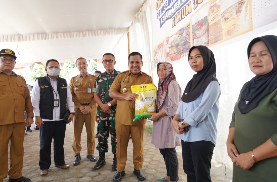 Gelar Pasar Murah, Pemkab OKI Intervensi Harga Sembako Jelang Iduladha