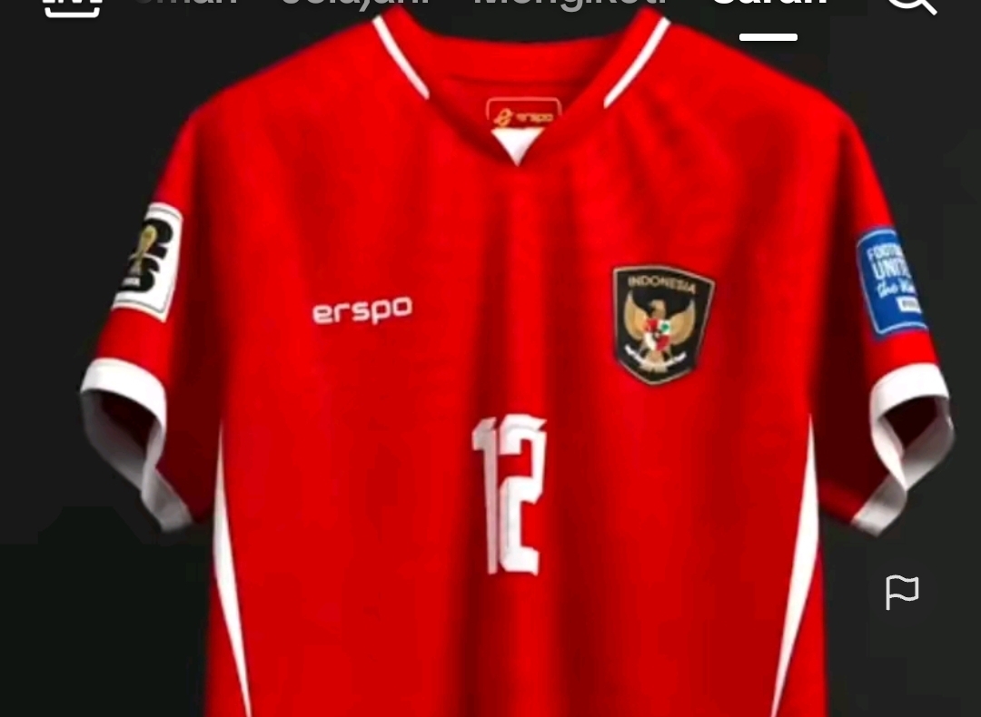 Jersey Terbaru Timnas Indonesia Resmi Dijual Online, Erspo Tes Ombak 10.000 Item Sampai 16 Februari 2025