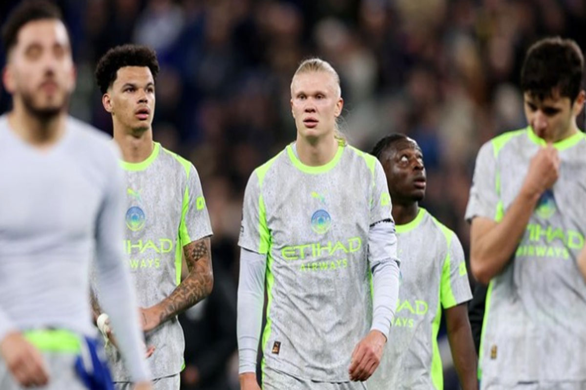 Unggul di Babak Pertama, City Ditahan Imbang Everton 3-3