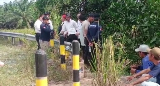 Polres Ogan Ilir Mintai Keterangan Terduga Pelaku Kebakaran Lahan dan Olah TKP