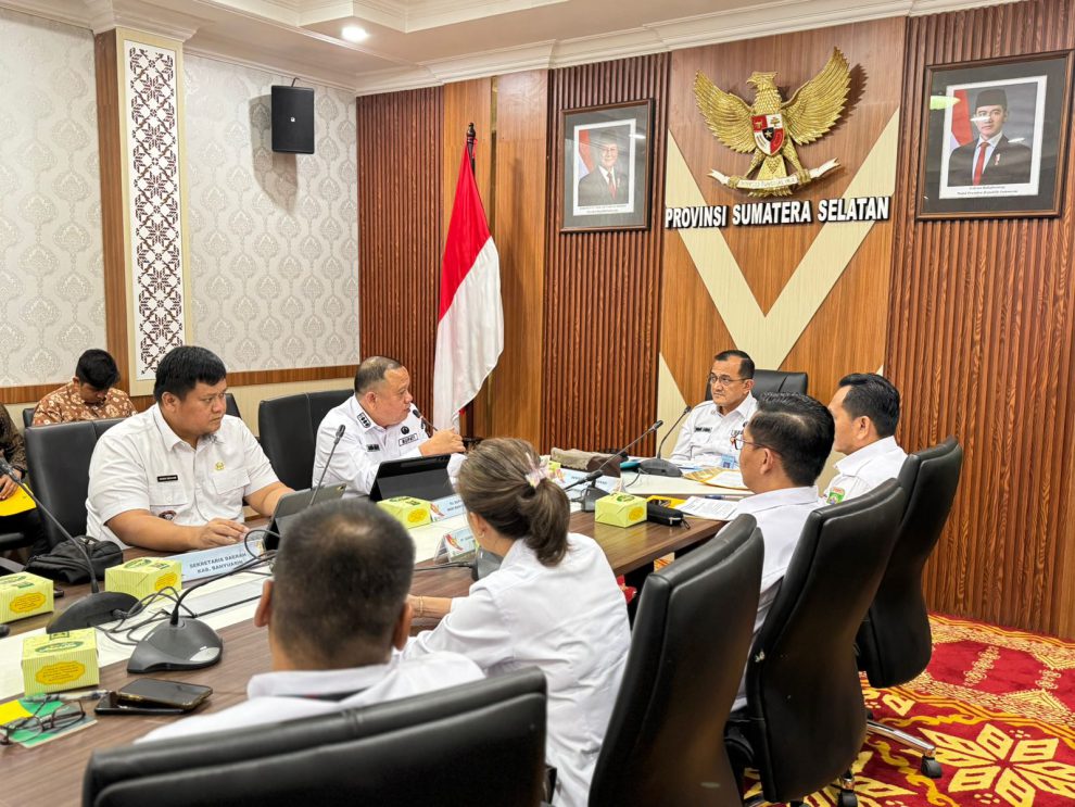 Sekda Banyuasin Hadiri Rapat Pembagian PI Migas Antara Sumsel Muba dan Banyuasin