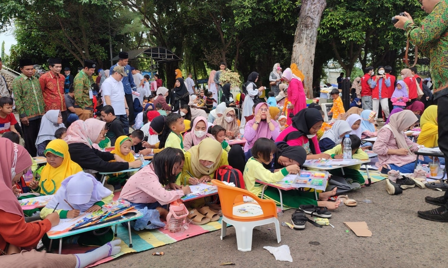Meriah, 600 Peserta Ikuti Porsadin V Kota Palembang
