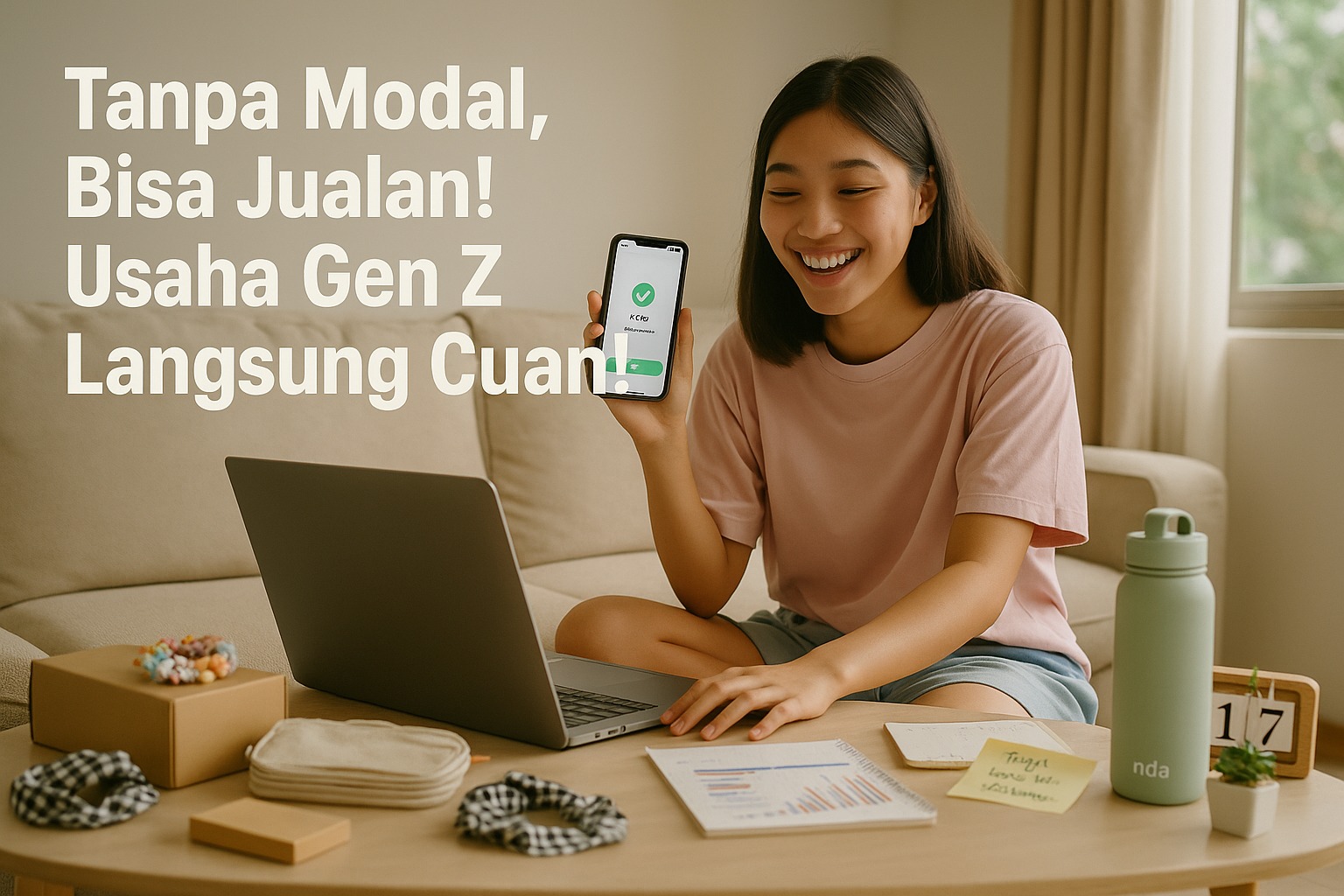 Jualan Tanpa Modal saat Liburan 2025! Nih Cara Gen Z Buka Usaha dari HP Doang!