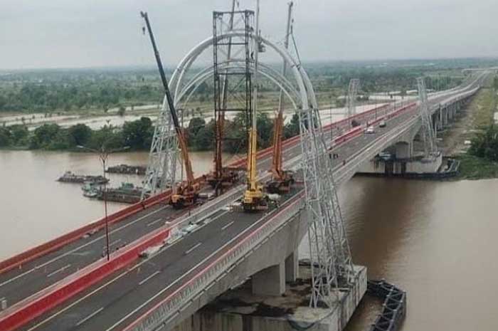 Jembatan Musi V Selesai Agustus 2023, ini Lokasinya