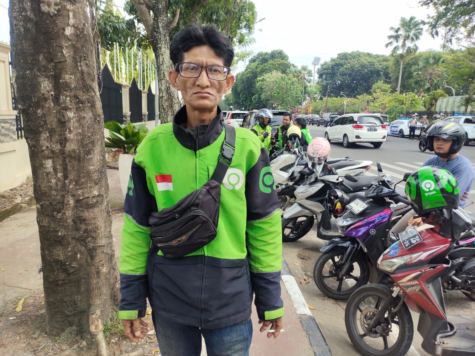 Curhat Driver Ojol Palembang, Tetap On-Bid di Tengah Aksi Demo Serentak Demi Kebutuhan Hidup