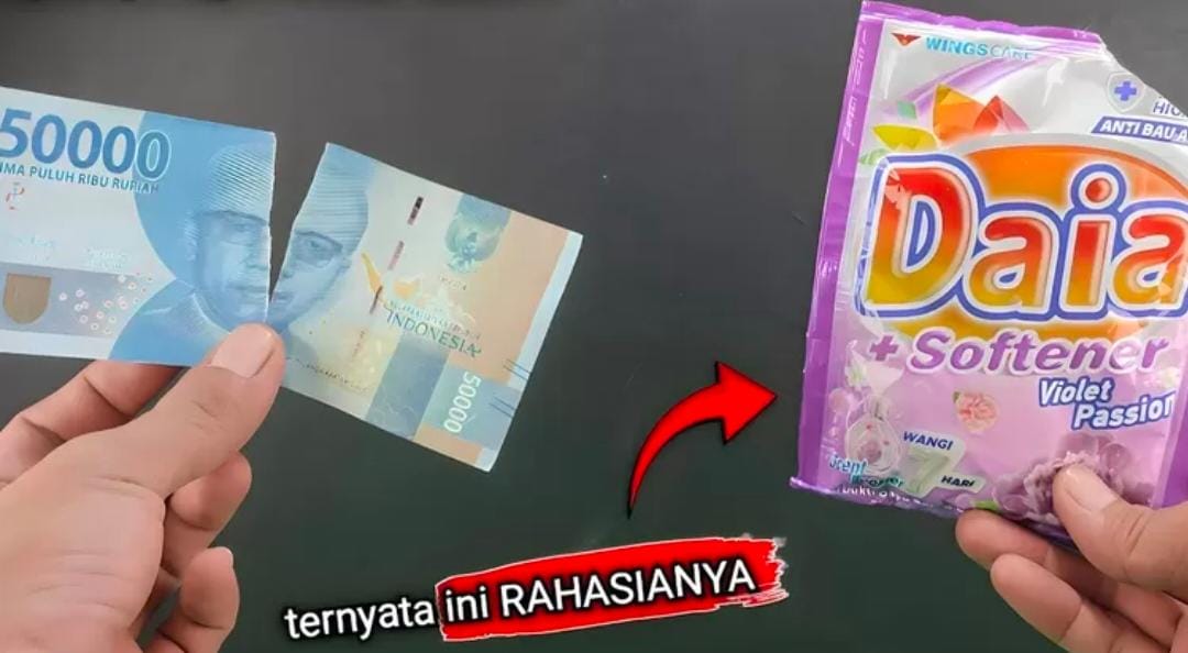 Simak Trik Rahasia Memperbaiki Uang Robek Agar Nampak Seperti Baru, Cukup Bahan Ini Saja