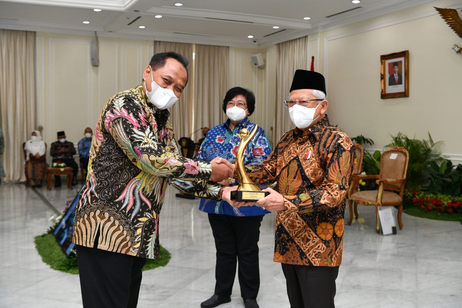 Raih Proper Emas 2022, Dirut Tri Wahyudi: Kerja Keras Insan Pusri Palembang