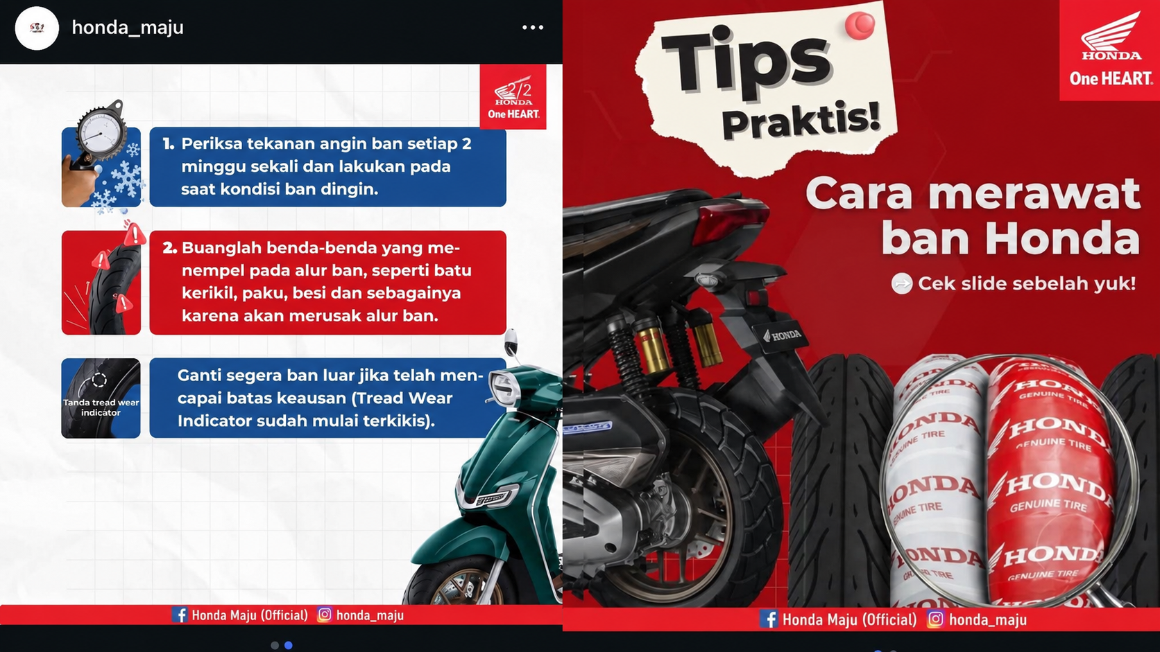 Tips Merawat Ban Motor Honda, Kunci Keselamatan dan Kenyamanan Berkendara