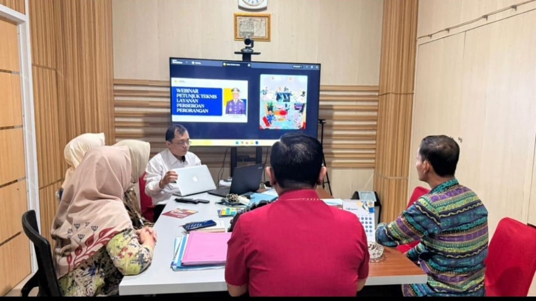 Kanwil Kemenkum Sumsel Ikuti Webinar Juknis Perseroan Perorangan 2026
