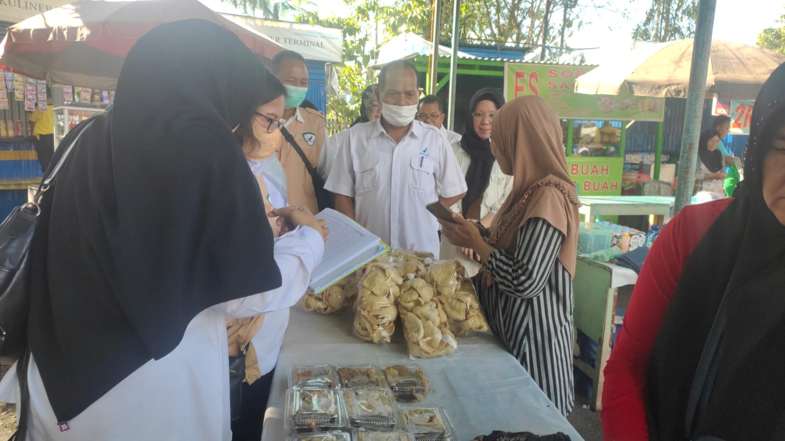 BPOM Sidak Pasar Ramadan Muara Enim
