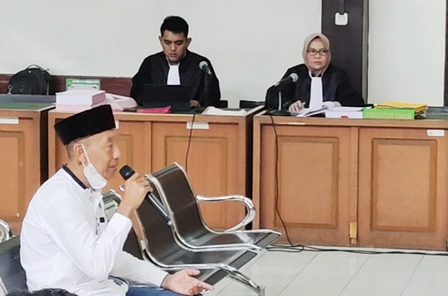 Lanjutan Sidang Korupsi Pembebasan Lahan Tol Kapal Betung di Banyuasin, Terdakwa Kades Sukamulya Beberkan Ini