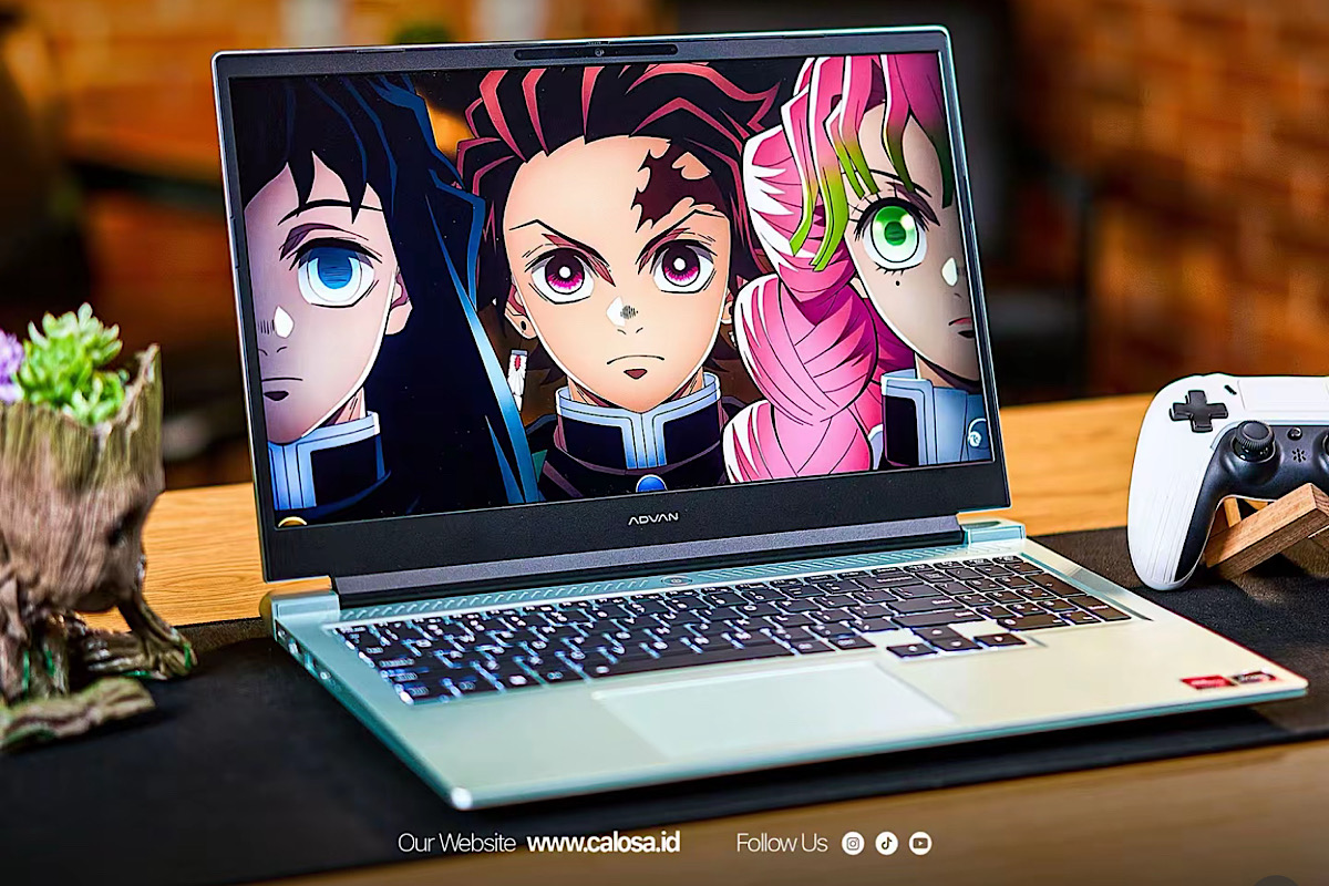 Advan Pixwar Touchscreen Laptop Under 10 Juta, Desain Kalem ‘Jeroan’ Gahar Buat Gaming