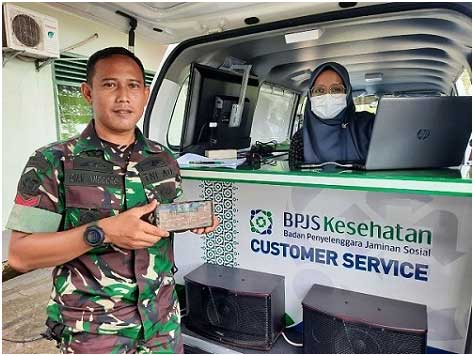 Dekatkan Pelayanan, BPJS Kesehatan Hadirkan MCS di Lingkungan Yonzipur Prabumulih
