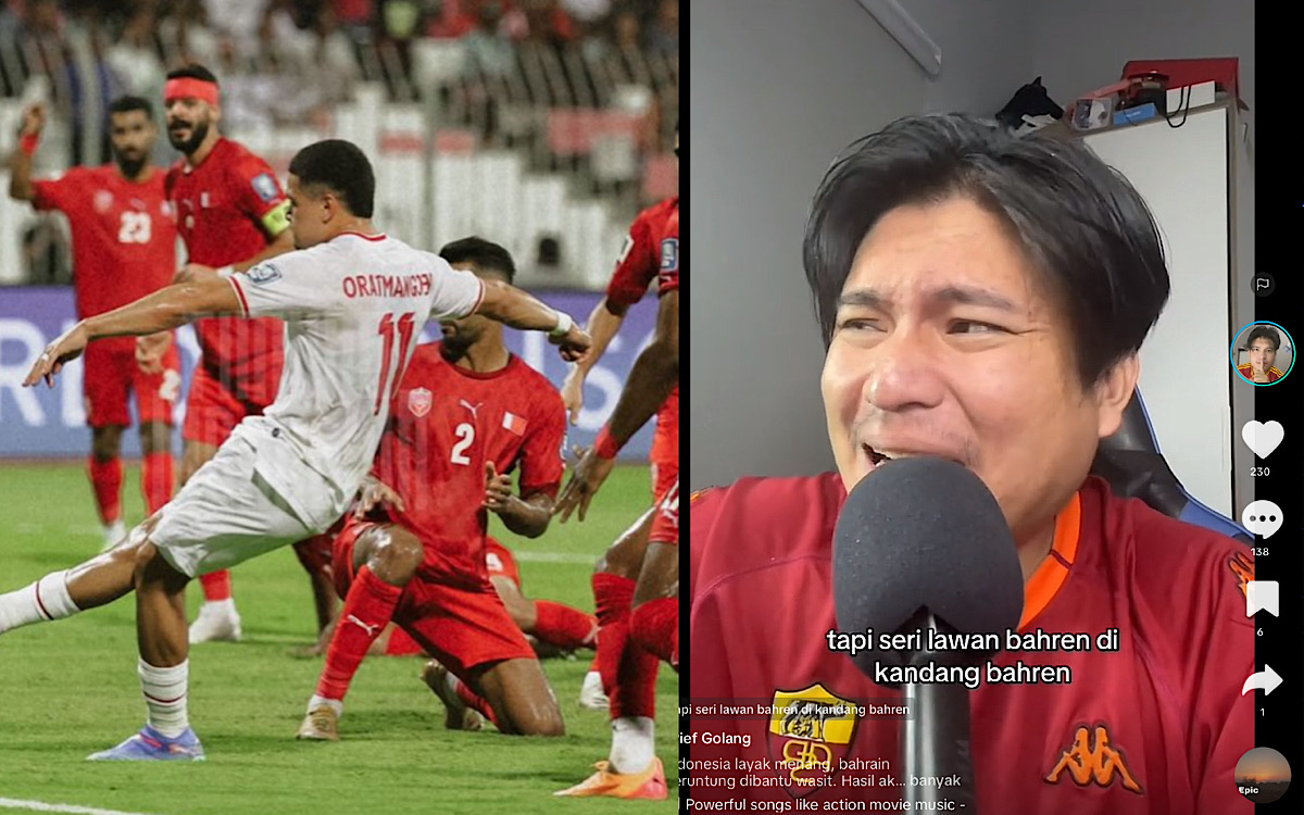 Timnas Indonesia Tersandung Gol ‘Haram’ Bahrain, Imbang Dikandang Musuh Itu Bagus Tapi Kali Ini Berasa Kalah