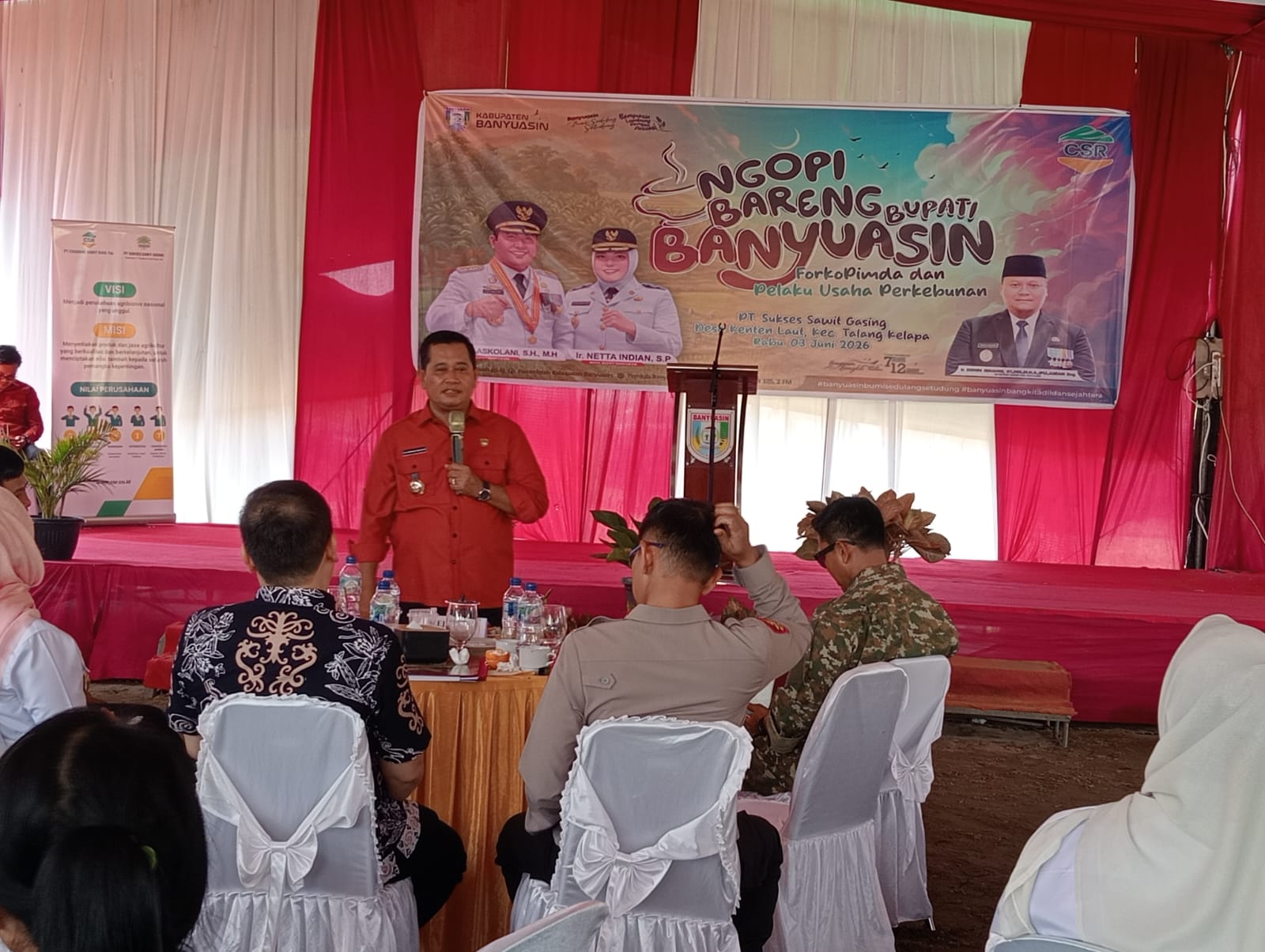 Askolani Minta Perusahaan Perkebunan Banyuasin Lebih Serius Salurkan CSR