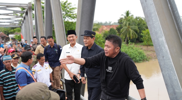 Akses Jalan dan Jembatan Penghubung Desa Talang Nangka-Pandan Dipastikan Rampung 2025