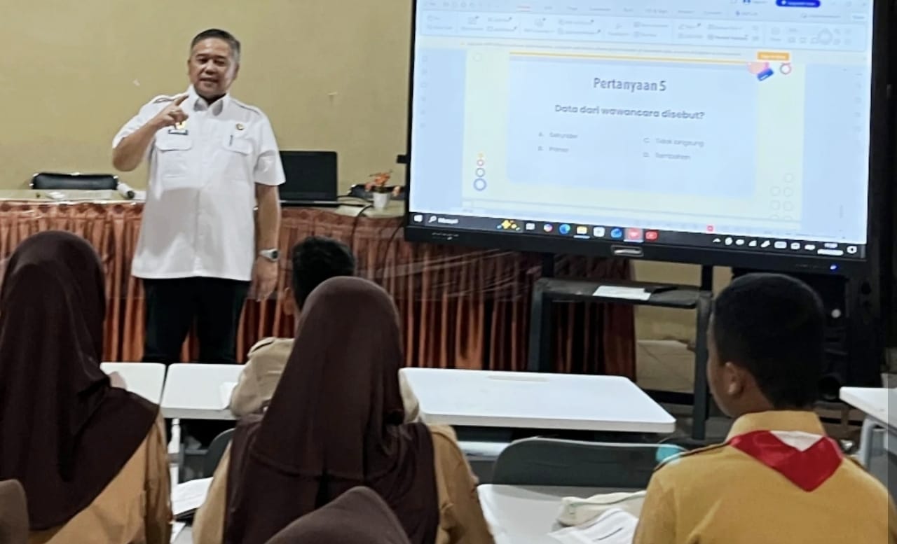 Panggilan Jiwa, Kadisdik Palembang Affan Prapanca Turun Langsung Mengajar Siswa