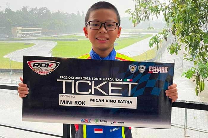 Pembalap Gokart Cilik Indonesia ini Siap Berlaga di Kampung Halaman Rossi