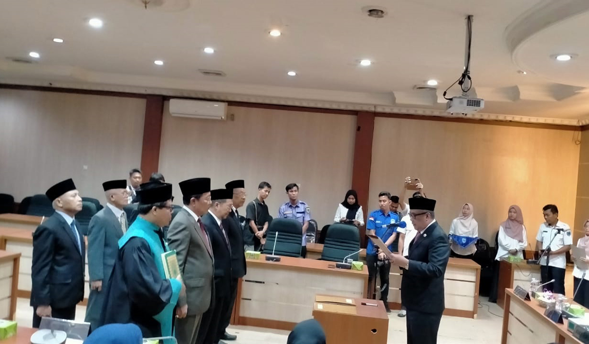 Pelantikan dan Pengambilan Sumpah Janji Jabatan Tim Bupati untuk Percepatan Pembangunan Lahat