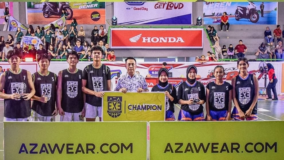 Penantian 2 Tahun Terbayar, SPH Juara Aza 3x3 Competition 2025 Usai Tumbangkan SMAN 1 Lubuklinggau 7-3