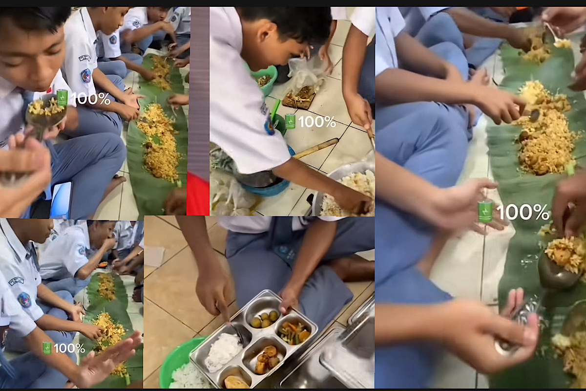 Siswa Masak Lagi MGB Jadi Nasi Goreng Bahkan Dibuat Liwetan, Masakan Standar Gen Z