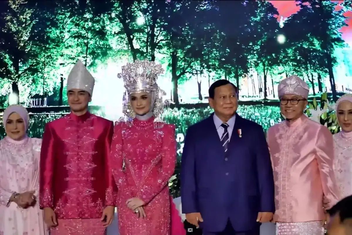 Usung Adat Jambi, Resepsi Zumi Zola dan Putri Zulhas Dihadiri Presiden Prabowo Subianto