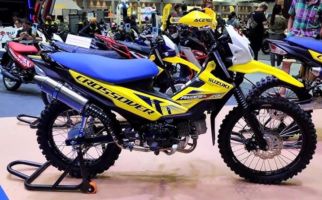 Suzuki Luncurkan Motor Bebek Trail Suzuki Raider J Crossover, Cocok Dibawa Bertualang