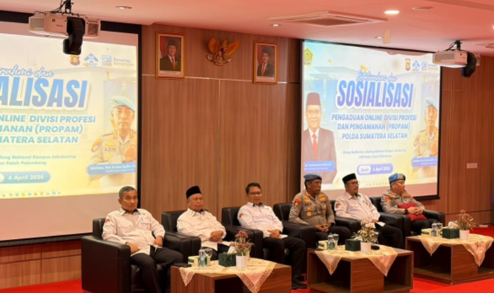 Propam Polda Sumsel Sosialisasikan Dumas Online di UIN Raden Fatah