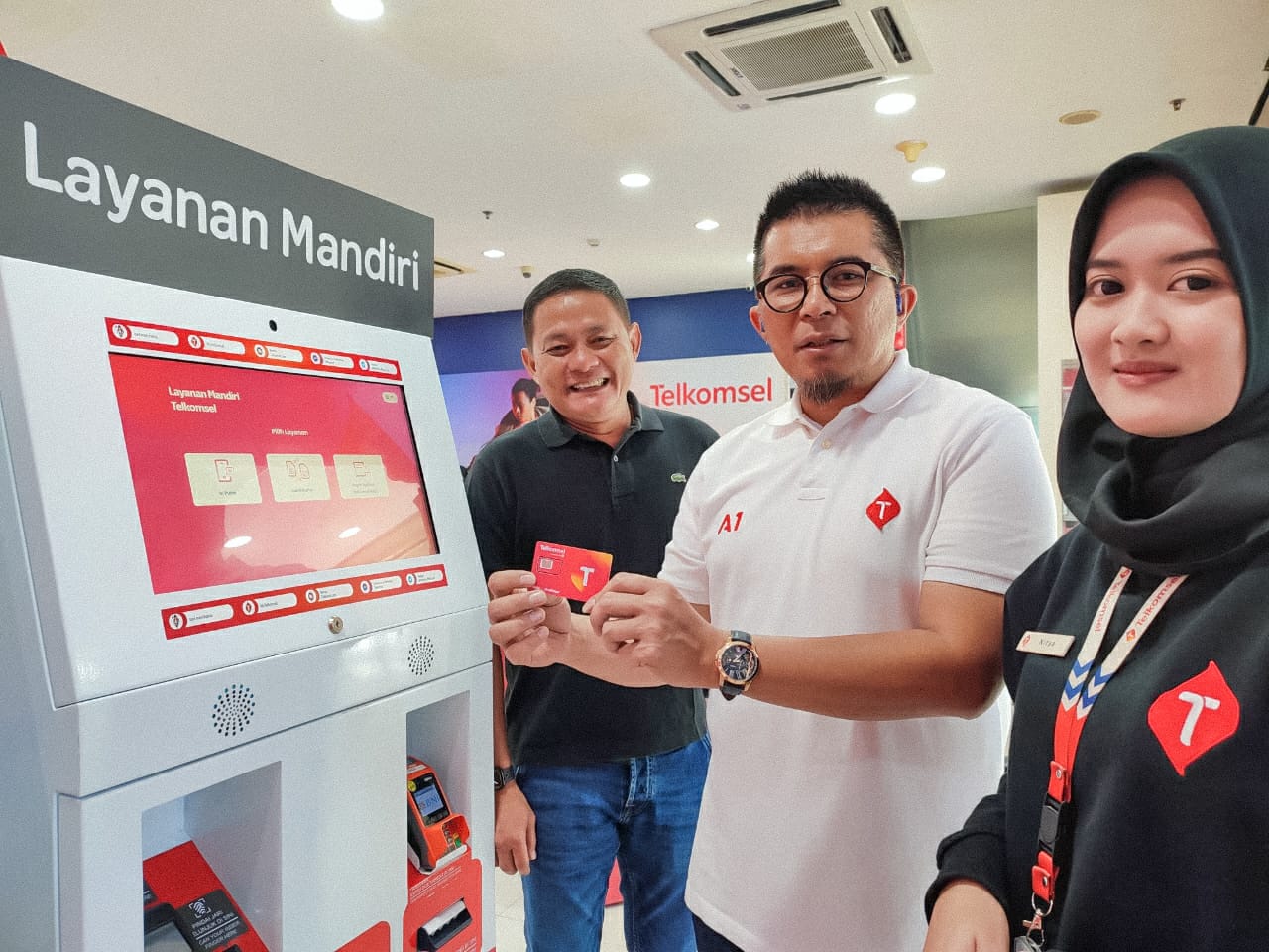 Telkomsel Siapkan Mesin ATM MyGraPARI, Layanan  Self Service