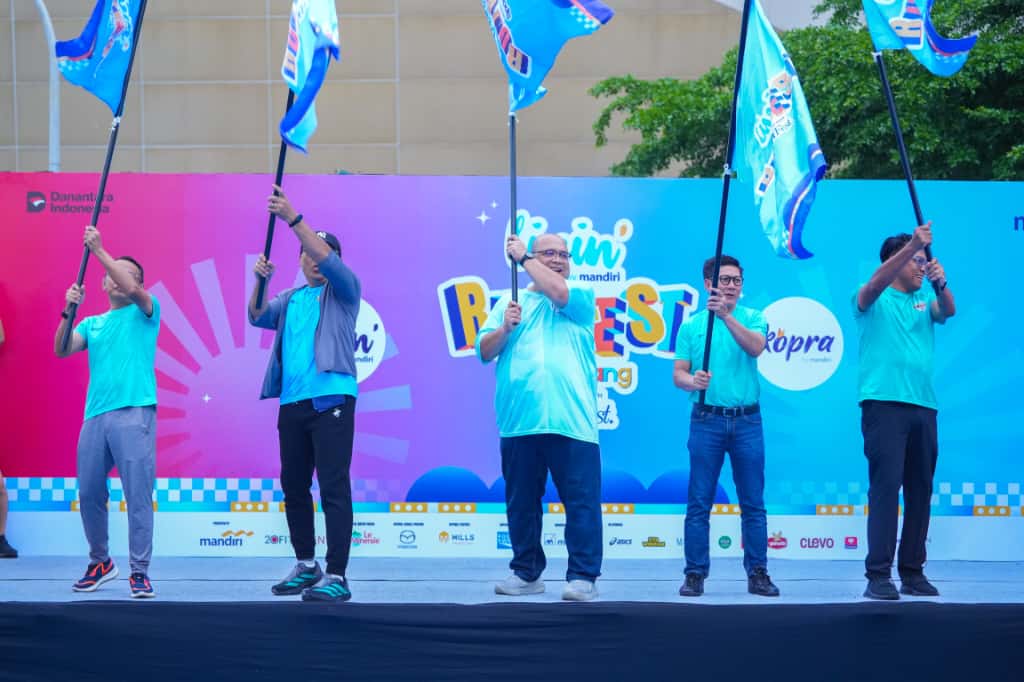Livin’ Run Fest 2025 Palembang Sukses! Hadirkan Sinergi Lari, Musik, UMKM, dan Inovasi Digital Bank Mandiri