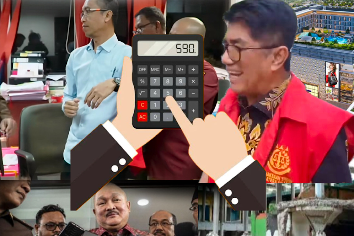 SIMAK, Kalkulasi Kerugian Negara di Kasus Pasar Cinde, Termasuk Rusaknya Cagar Budaya