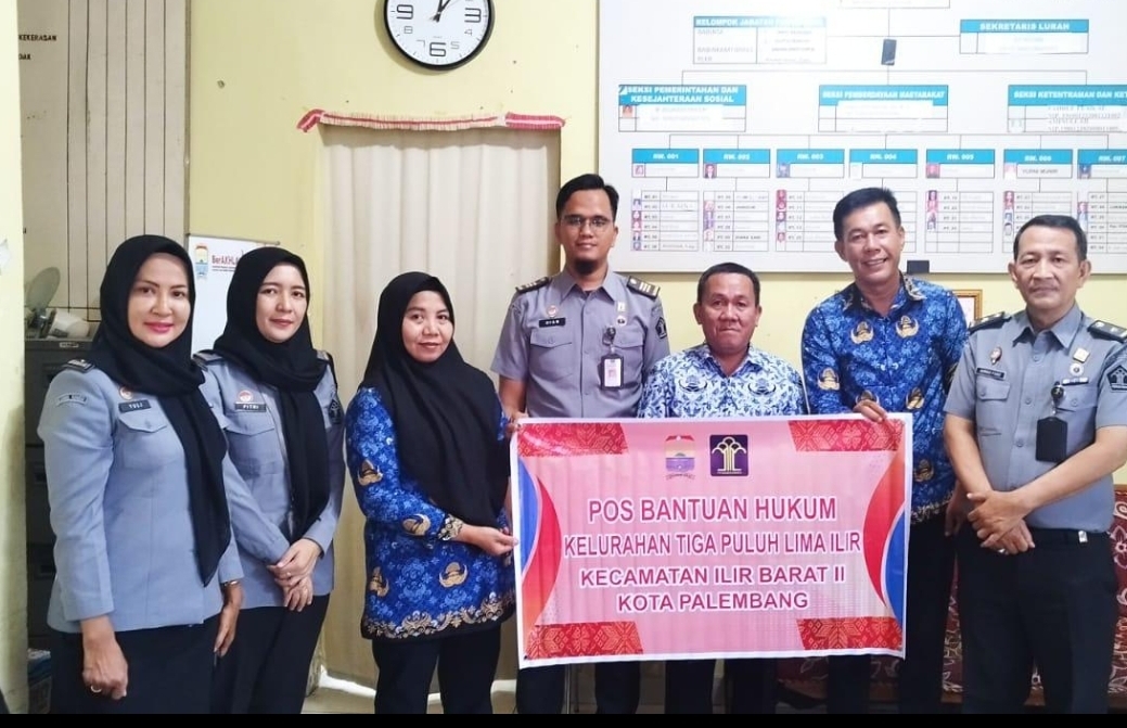 Dukung Gerakan ASRI, Kemenkum Sumsel Gaungkan Budaya Bersih dan Sadar Hukum