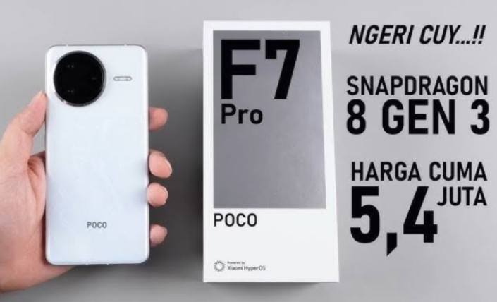 POCO F7 Pro Resmi Hadir di Indonesia Setelah 5 Tahun Vakum, Intip Performa Flagship Killer-nya