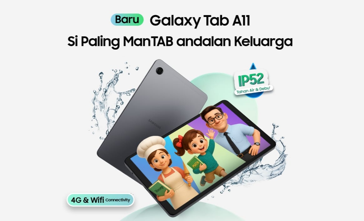 Update Harga Galaxy Tab A11 di Juli 2026: Tablet Sejutaan Samsung dengan AI