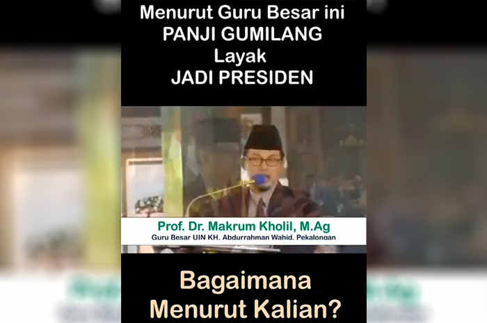 Guru Besar UIN Pekalongan Disorot Usai Sebut Panji Gumilang Layak Jadi Presiden, Netizen: Antek-Antek Yahudi