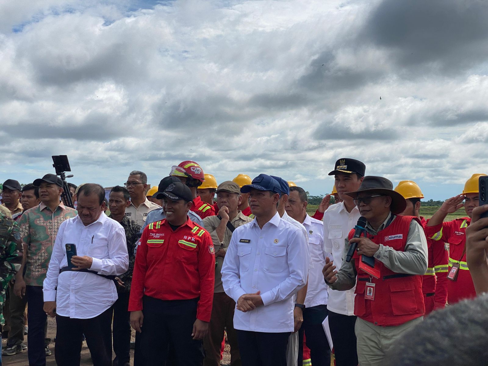 Desa Mandiri Peduli Gambut di Air Sugihan OKI Diresmikan Menteri Lingkungan Hidup