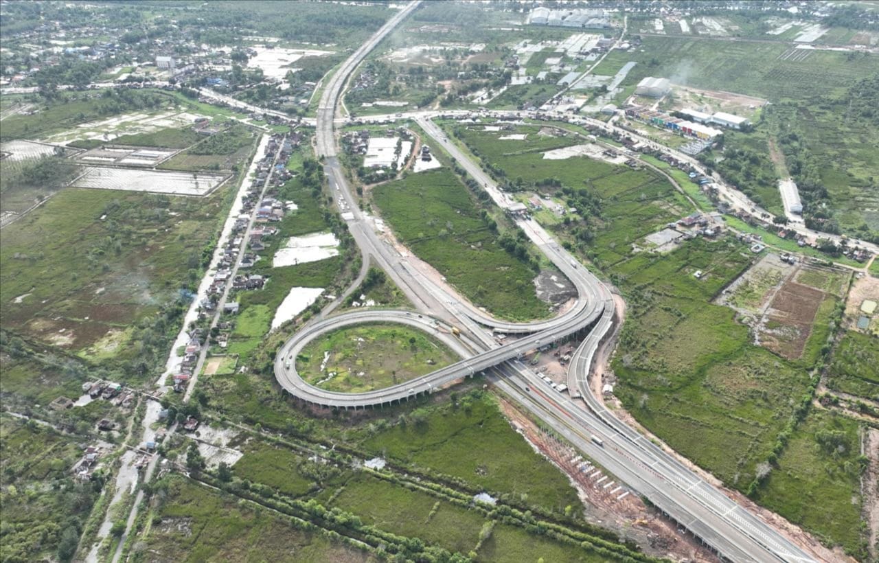 Bangun Tol Palembang-Betung Struktur dan Rest Area, HKI Catatkan Progres Konstruksi 52 Persen